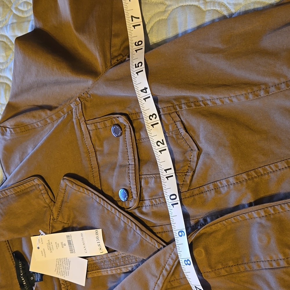 Brown Button-Up Jacket NWT - image 4